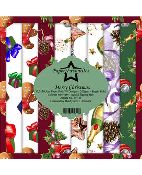 Paper Favourites Merry Christmas 12x12 Inch Paper Pack (PF421) (DISCONTINUED)