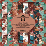 Paper Favourites Xmas Candies 6x6 Inch Paper Pack (PF222) (DISCONTINUED)