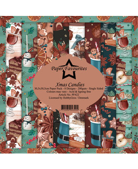 Paper Favourites Xmas Candies 12x12 Inch Paper Pack (PF422) (DISCONTINUED)