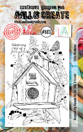 Aall and Create Stamp Set A7 Little Birdhouse (AALL-TP-803) (DISCONTINUED) Aall and Create Stamp Set A7 Little Birdhouse (AALL-TP-803) (DISCONTINUED)