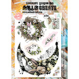 Aall and Create Stamp Set A4 Blossomy Hares (AALL-TP-794) (DISCONTINUED)