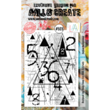 Aall and Create Stamp Set A6 Angled Background (AALL-TP-808) (DISCONTINUED)