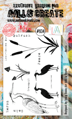 Aall and Create Stamp Set A6 Heron (AALL-TP-834) (OUTLET) Aall and Create Stamp Set A6 Heron (AALL-TP-834) (OUTLET)
