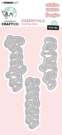 Creative Craftlab Essentials Cutting Dies Winter Wordz EN (CCL-ES-CD421) (OUTLET) Creative Craftlab Essentials Cutting Dies Winter Wordz EN (CCL-ES-CD421) (OUTLET)