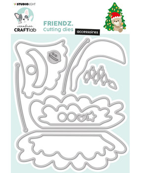Creative Craftlab Friendz Cutting Dies Christmas Accessoires (CCL-FR-CD420) (OUTLET)