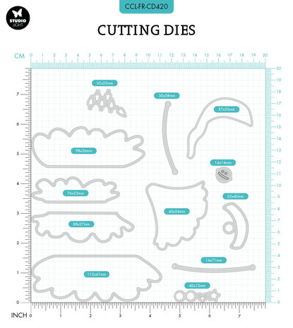 Creative Craftlab Friendz Cutting Dies Christmas Accessoires (CCL-FR-CD420) (OUTLET) Creative Craftlab Friendz Cutting Dies Christmas Accessoires (CCL-FR-CD420) (OUTLET)