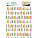 Creative Craftlab Friendz Design Paper Frenkie's Xmas (CCL-FR-PS16) (OUTLET)