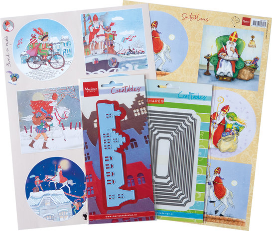 Marianne Design Craftables/Creatables/Decoupage Assorti Sinterklaas (PA4164) (DISCONTINUED) Marianne Design Craftables/Creatables/Decoupage Assorti Sinterklaas (PA4164) (DISCONTINUED)