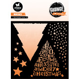 Studio Light Christmas Tree Grunge Mask (SL-GR-MASK156) (OUTLET)