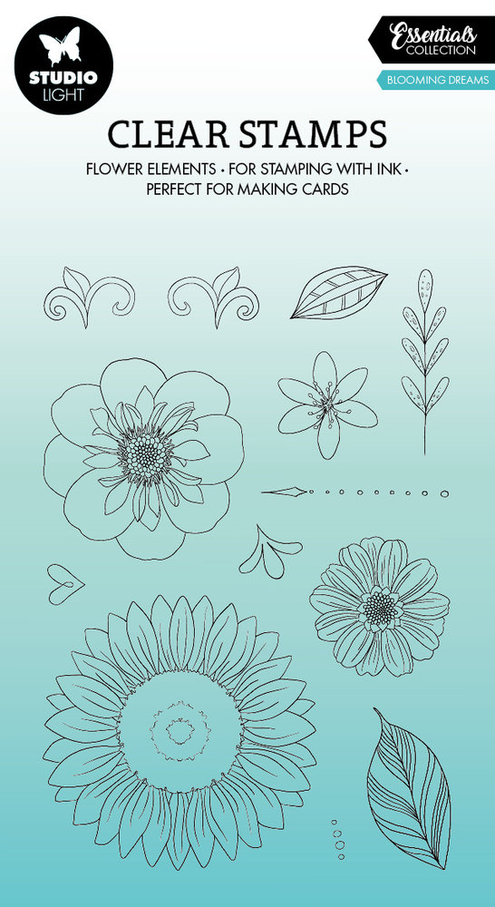 Studio Light Blooming Dream Essentials Clear Stamps (SL-ES-STAMP326) (OUTLET) Studio Light Blooming Dream Essentials Clear Stamps (SL-ES-STAMP326) (OUTLET)