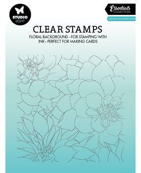 Studio Light Dahlia Background Essentials Clear Stamps (SL-ES-STAMP323) (OUTLET)