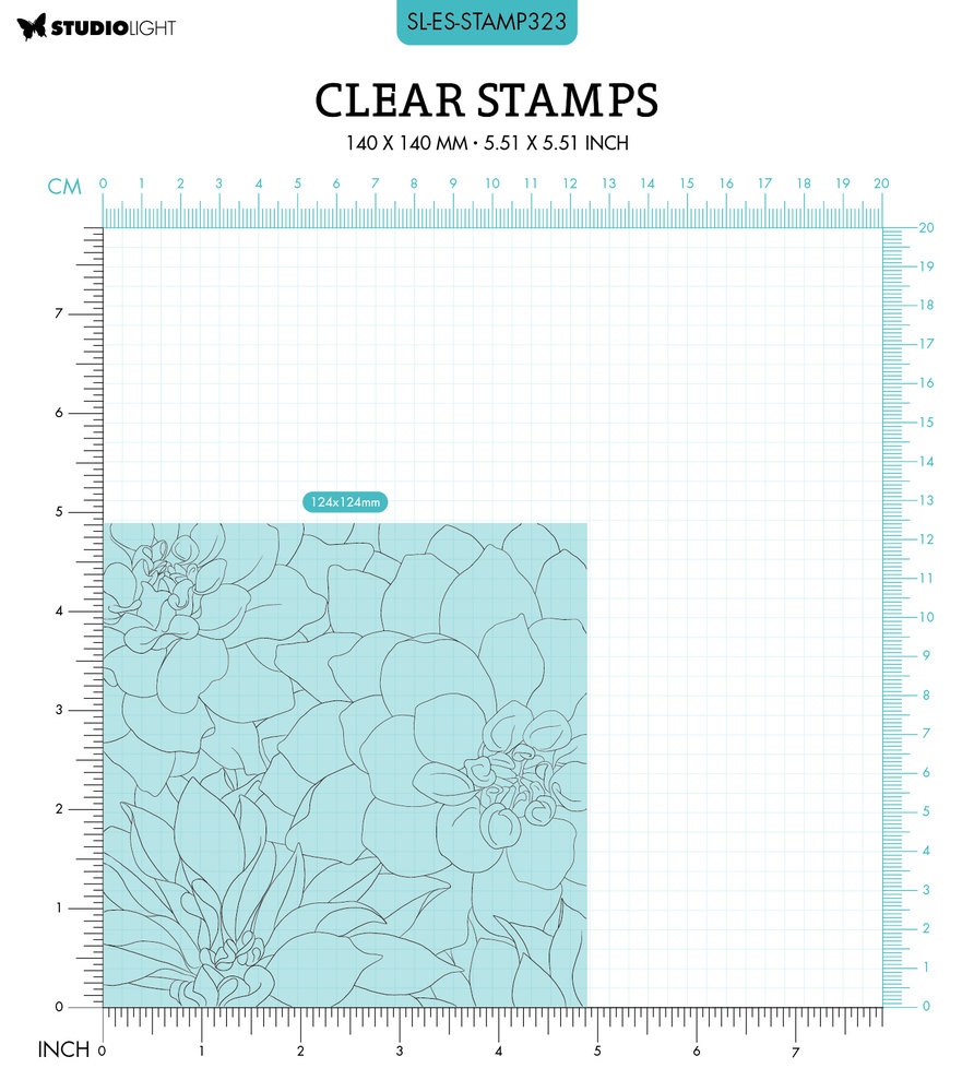Studio Light Dahlia Background Essentials Clear Stamps (SL-ES-STAMP323) (OUTLET) Studio Light Dahlia Background Essentials Clear Stamps (SL-ES-STAMP323) (OUTLET)