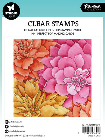 Studio Light Dahlia Background Essentials Clear Stamps (SL-ES-STAMP323) (OUTLET) Studio Light Dahlia Background Essentials Clear Stamps (SL-ES-STAMP323) (OUTLET)