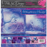 Pink Ink Designs All Things White & Beautiful 12x12 Inch Paper Pack (PIPAP04) (OUTLET)