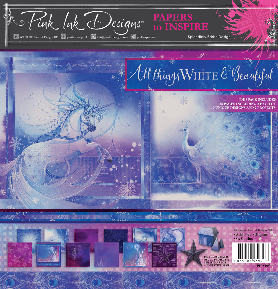 Pink Ink Designs All Things White & Beautiful 8x8 Inch Paper Pack (PIPAP03) (OUTLET) Pink Ink Designs All Things White & Beautiful 8x8 Inch Paper Pack (PIPAP03) (OUTLET)
