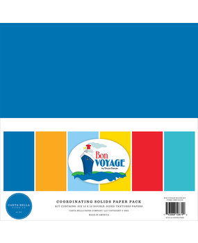 Carta Bella Bon Voyage 12x12 Inch Coordinating Solids Paper Pack (CBBV161015) (OUTLET) Carta Bella Bon Voyage 12x12 Inch Coordinating Solids Paper Pack (CBBV161015) (OUTLET)