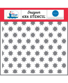 Carta Bella Ship Wheel Stencil (CBBV161035) (OUTLET)