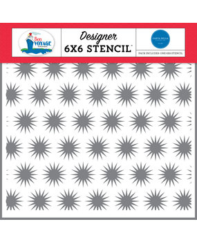 Carta Bella Sunny Bursts Stencil (CBBV161036) (OUTLET)