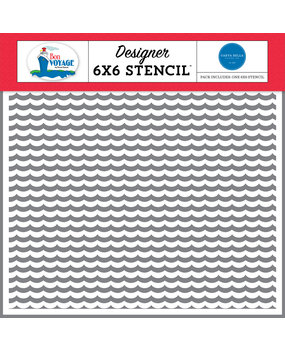 Carta Bella Water Waves Stencil (CBBV161034) (OUTLET) Carta Bella Water Waves Stencil (CBBV161034) (OUTLET)
