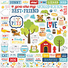 Echo Park Pets 12x12 Inch Element Sticker (PET293014) (DISCONTINUED)