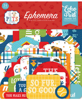 Echo Park Pets Ephemera (PET293024) (OUTLET)