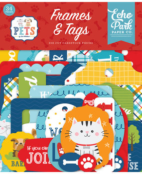 Echo Park Pets Frames & Tags (PET293025) (DISCONTINUED)