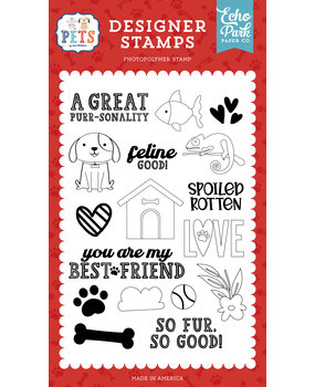 Echo Park Spoiled Rotten Clear Stamps (PET293040) (DISCONTINUED)