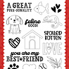 Echo Park Spoiled Rotten Clear Stamps (PET293040) (OUTLET)
