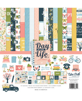 Echo Park Day In The Life No. 2 12x12 Inch Collection Kit (DLN292016) (DISCONTINUED)