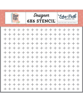 Echo Park Make It Happen Stencil (DLN292034) (DISCONTINUED)