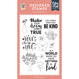 Echo Park Love The Life You Live Clear Stamps (DLN292045) (DISCONTINUED)