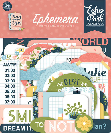 Echo Park Day In The Life No. 2 Ephemera (DLN292024) (DISCONTINUED) Echo Park Day In The Life No. 2 Ephemera (DLN292024) (DISCONTINUED)
