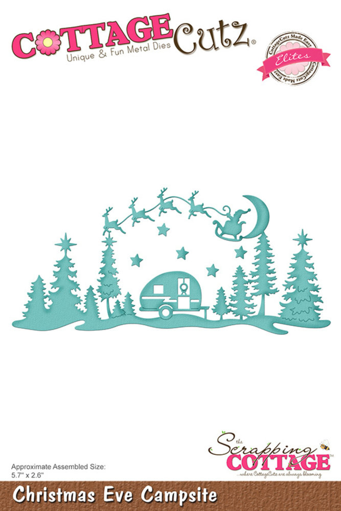 Scrapping Cottage Christmas Eve Campsite (CCE-608) (OUTLET) Scrapping Cottage Christmas Eve Campsite (CCE-608) (OUTLET)