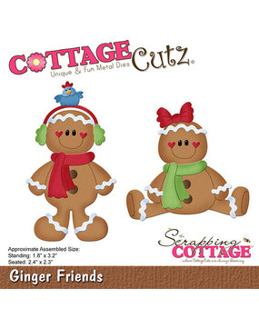 Scrapping Cottage Ginger Friends (CC-1091) (OUTLET)