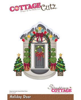 Scrapping Cottage Holiday Door (CC-1092) (OUTLET)