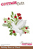 Holiday Dove w/ Floral (CC-1093) (OUTLET)