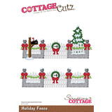 Scrapping Cottage Holiday Fence (CC-1094) (OUTLET)
