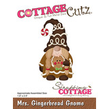 Scrapping Cottage Mrs. Gingerbread Gnome (CC-1097) (OUTLET)
