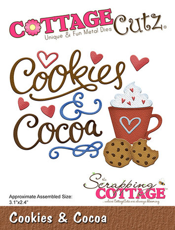 Scrapping Cottage Cookies & Cocoa (CC-1111) (OUTLET) Scrapping Cottage Cookies & Cocoa (CC-1111) (OUTLET)