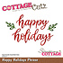 Happy Holidays Phrase (CC-1112) (OUTLET) Happy Holidays Phrase (CC-1112) (OUTLET)