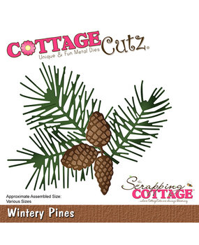 Scrapping Cottage Wintery Pines (CC-1121) (OUTLET)