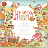 Craft Consortium Happy Harvest 12x12 Inch Paper Pad (CCPPAD039) (DISCONTINUED)
