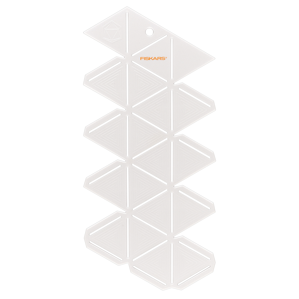 Fiskars 3D Paper Gems Template Geode (1059566) (DISCONTINUED) Fiskars 3D Paper Gems Template Geode (1059566) (DISCONTINUED)