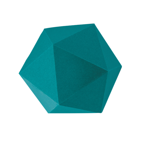 Fiskars 3D Paper Gems Template Geode (1059566) (DISCONTINUED) Fiskars 3D Paper Gems Template Geode (1059566) (DISCONTINUED)