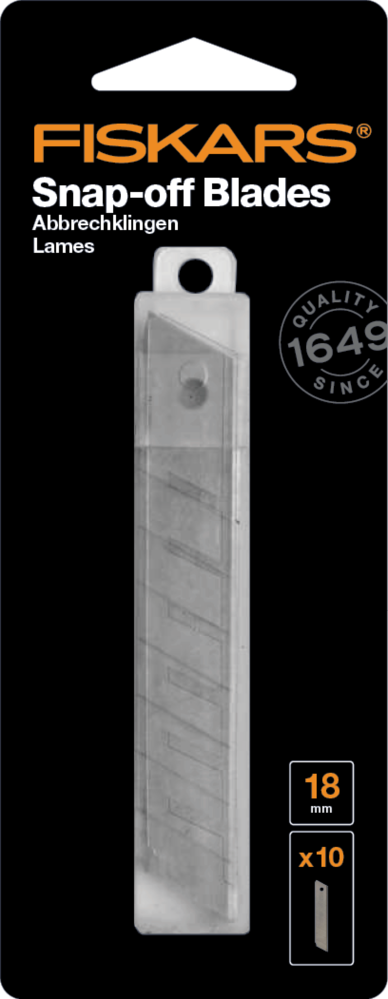 Fiskars Cutter Blades 18mm (10pcs) (1004615)