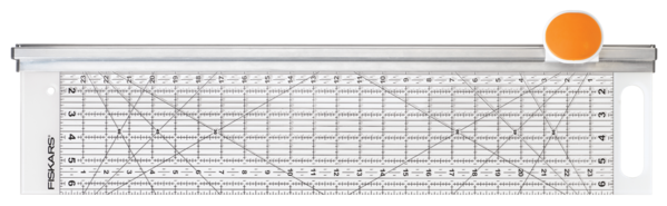 Fiskars Rotary Cutter & Ruler Combo 6x24 Inch Ø45mm (1014651) (DISCONTINUED)