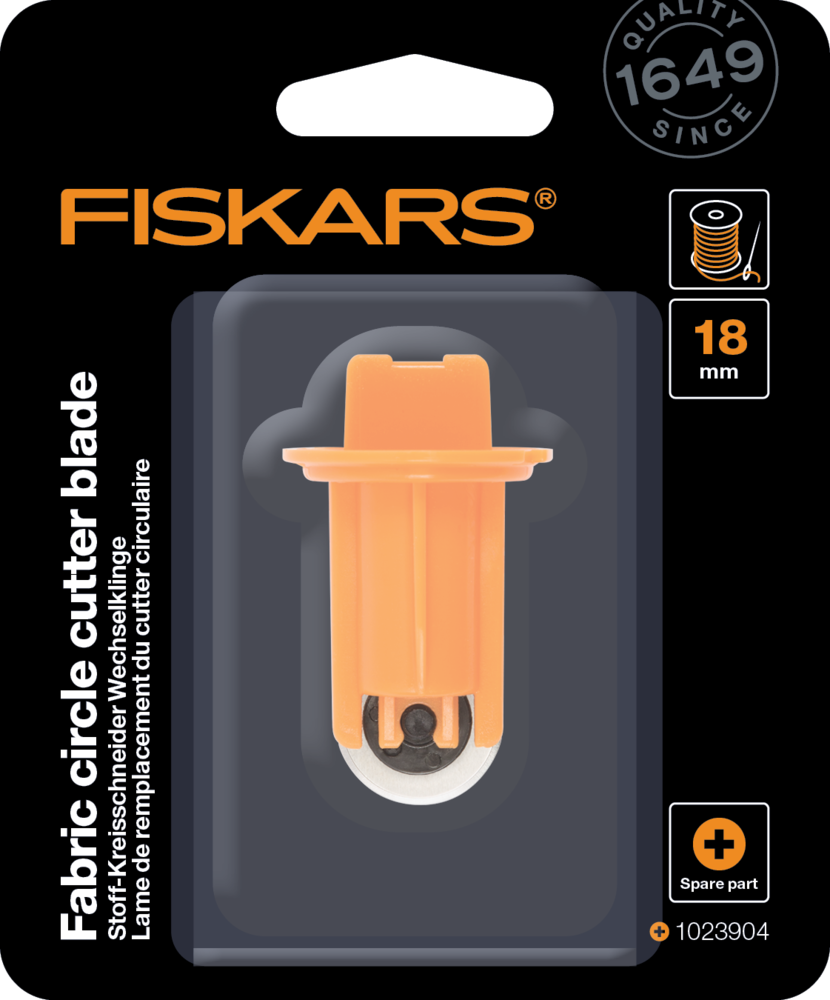 Fiskars Fabric Circle Cutter Blade Refill 18mm (1023905) (DISCONTINUED) Fiskars Fabric Circle Cutter Blade Refill 18mm (1023905) (DISCONTINUED)