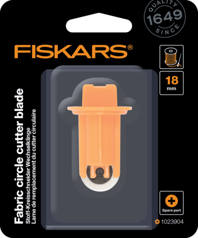 Fiskars Fabric Circle Cutter Blade Refill 18mm (1023905) (DISCONTINUED) Fiskars Fabric Circle Cutter Blade Refill 18mm (1023905) (DISCONTINUED)