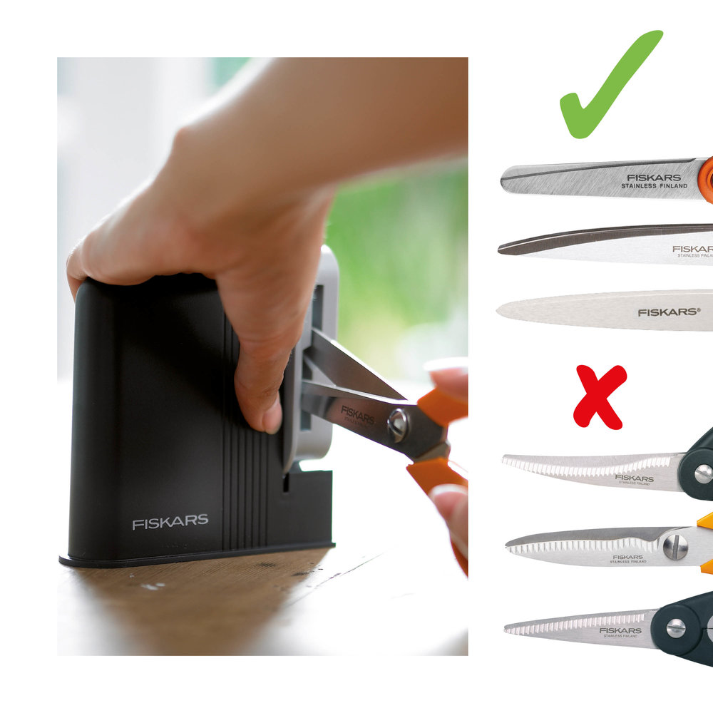 Fiskars Scissors Sharpener Clip-Sharp (1005137) Fiskars Scissors Sharpener Clip-Sharp (1005137)
