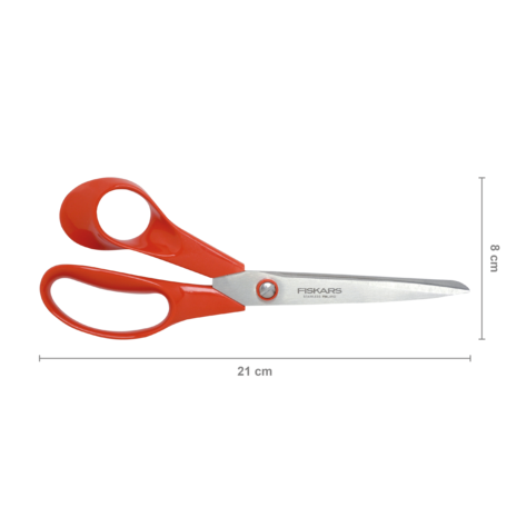 Fiskars Scissors Classic Universal 21cm Left-handed (1005147) (DISCONTINUED) Fiskars Scissors Classic Universal 21cm Left-handed (1005147) (DISCONTINUED)